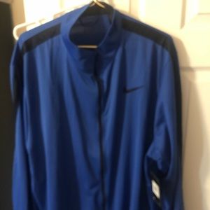 Nike big and tall dri fit track jacket